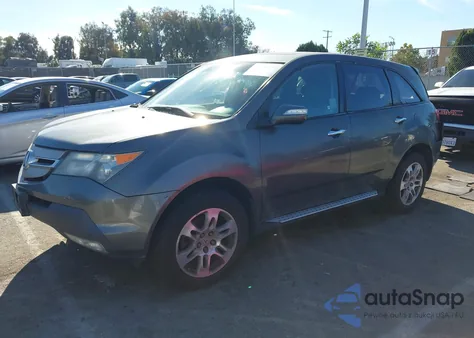 2008 Acura Mdx from USA, damaged, VIN 2HNYD28228H504527